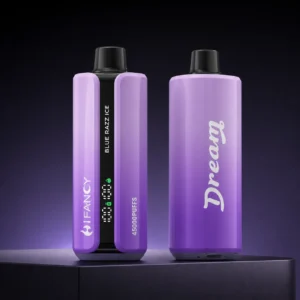 HiFancy Dream 45000 Puffs – detail přední a zadní strany šasi s 39 ml nádrží