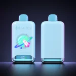 HiFancy Space 50000 Puffs – detail aerodynamického těla a displeje