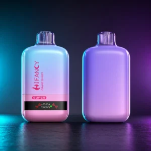 HiFancy Super 70000 Puffs – přední a boční profil zařízení